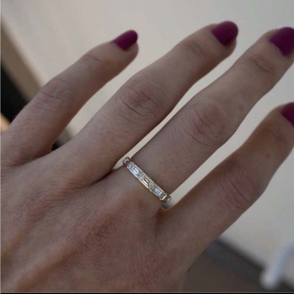 Gold stacking ring set - Picture 2 of 2